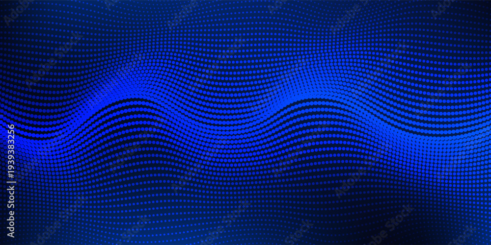 Obraz premium Lines dot blue background blue pattern blue business blue red art