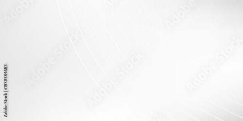 Abstract Futuristic Architecture Circular Concentric Background. Wave Outdoor Structures. Minimal Futuristic Modern