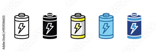 Cell Energy  Icon Set Multiple Style Collection