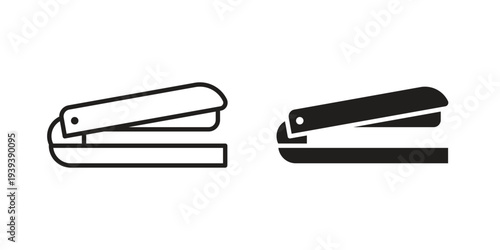 Stapler icons for website design and development, app development. EPS10
