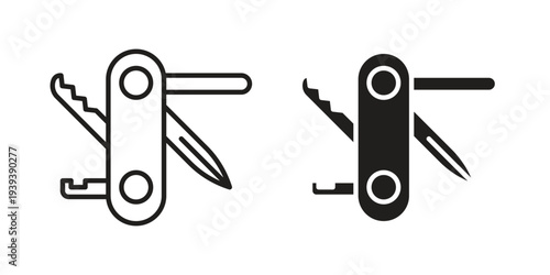 Swiss Knife icons for website design and development, app development. EPS10