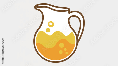 jug and glass of juice