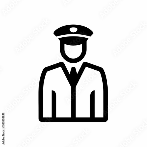 Professional Security Services Logo Design with Guard Silhouette and Padlock Symbol for Protection Safety and Surveillance Business Branding Identity Concept