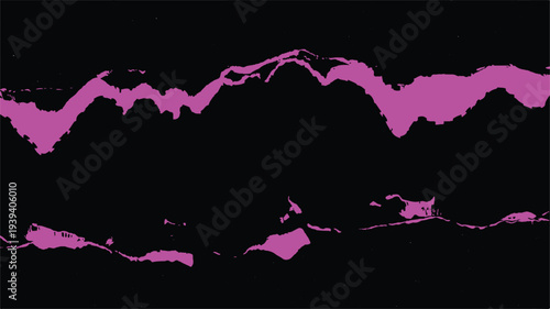 Bold abstract pink and black graphic texture with fluid organic shapes, creating a dynamic visual background element