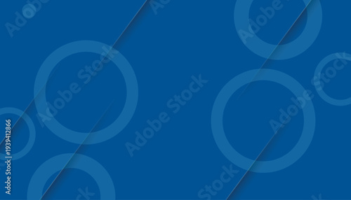 Minimalist blue background with modern circle shape design and scratch effect. Vector illustration eps. 3
