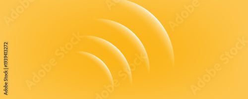 Sun protection from ultraviolet light, in futuristic glowing vector illustration on light background. Сircular barrier to block UV radiation. Template for beauty product, bubble shield effect