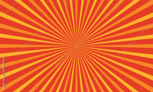 orange pop art boom pattern background template