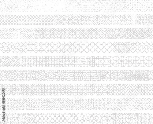 Gray Patterned Fabric Texture