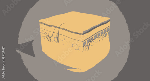 Yellow Pouch with Decorative Patterns and Closure.