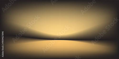 Abstract gradient podium background. Empty gray 3D studio background. Clean scene for product presentation mockup template. eps 10