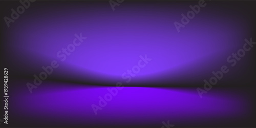 Abstract gradient podium background. Empty gray 3D studio background. Clean scene for product presentation mockup template. eps 10