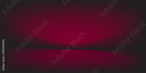 Abstract gradient podium background. Empty gray 3D studio background. Clean scene for product presentation mockup template. eps 10