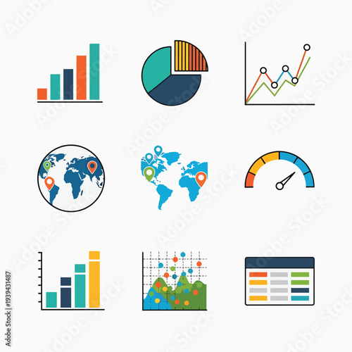 Business Analytics Icons