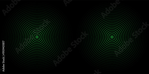 green circle graphics abstract background wallpaper vector illustration