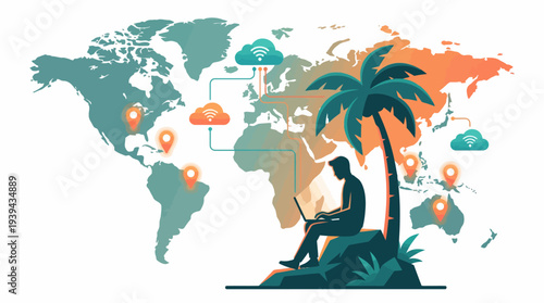 Global Connectivity and Remote Work A Digital Nomad's Paradise