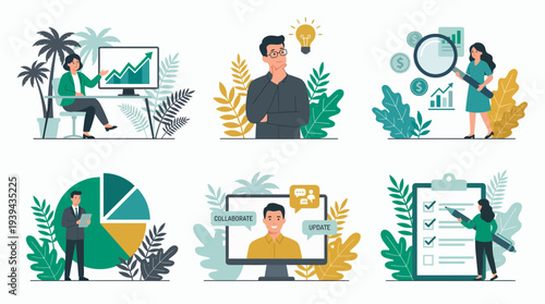 Business analyst, project manager, researcher and consultant working on digital marketing and data presentation, concept for corporate strategy, workflow optimization and professional growth