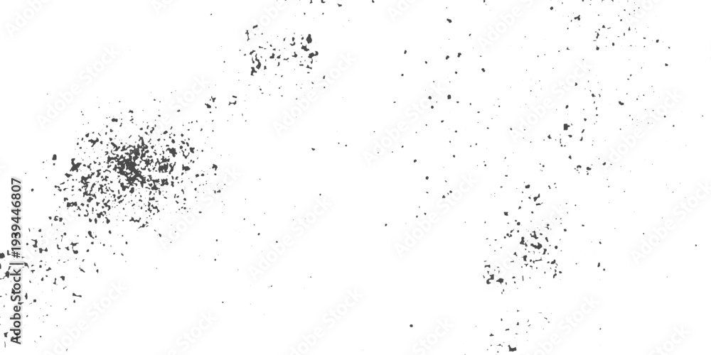 Fototapeta premium Grunge Noise Film Grain Overlay Texture Vector, Vintage Photo Grainy Dust Effect with Distressed Noise Particles Isolated on Transparent Background.