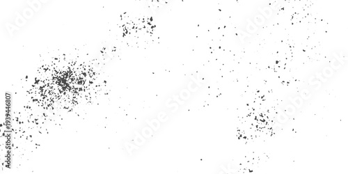 Grunge Noise Film Grain Overlay Texture Vector, Vintage Photo Grainy Dust Effect with Distressed Noise Particles Isolated on Transparent Background.