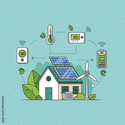 Smart Home with Renewable Energy