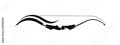 Vector eyeglasses illustration, black frame