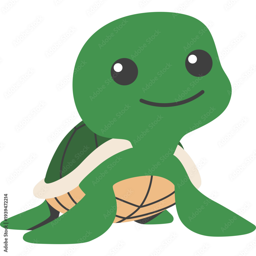 Obraz premium Turtle Vector Illustration