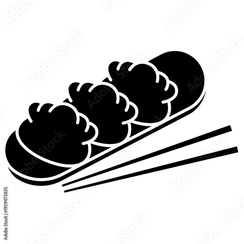 Dumplings with Chopsticks