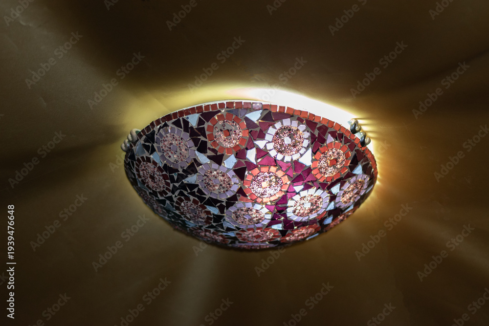 Fototapeta premium Chandelier with ornaments.