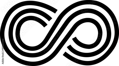 Infinity icon set. Infinity, eternity, infinite, endless, loop symbols. Unlimited infinity collection icons flat style - stock vector. isolated on transparent backgroundforever, icon, symbol, eternity