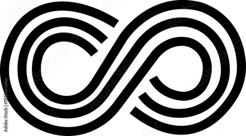 Infinity icon set. Infinity, eternity, infinite, endless, loop symbols. Unlimited infinity collection icons flat style - stock vector. isolated on transparent backgroundforever, icon, symbol, eternity