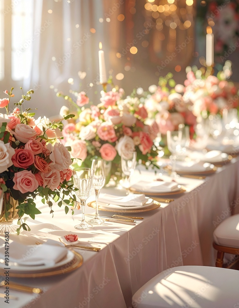 Fototapeta premium Elegant table