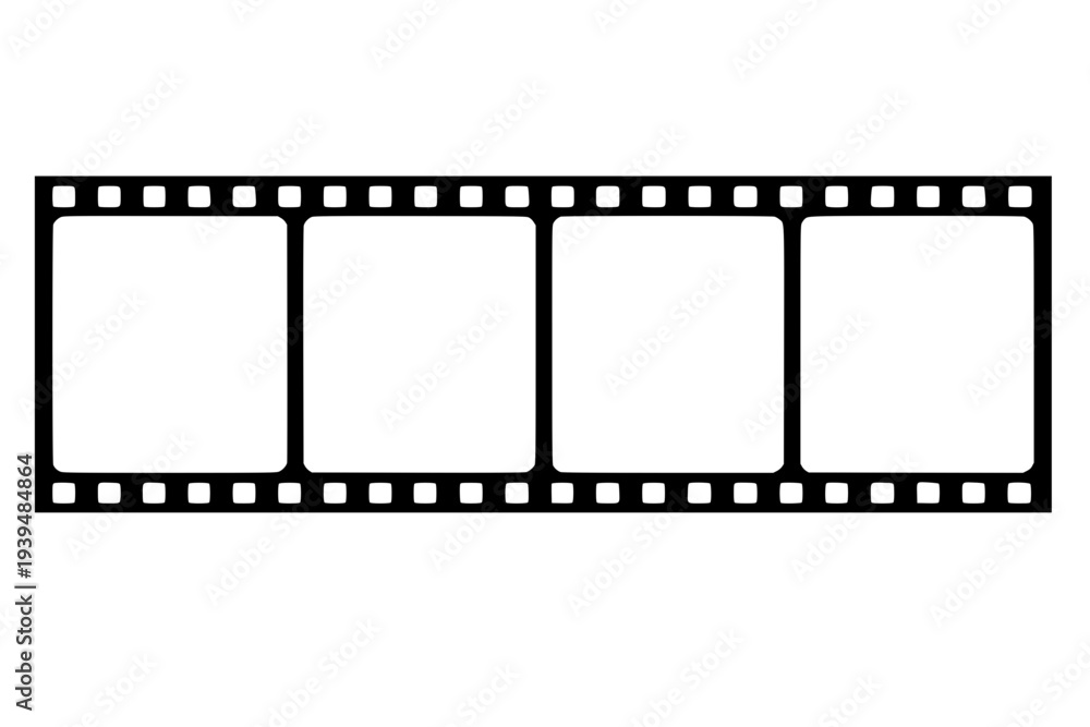 Fototapeta premium Simple Film Strip Design