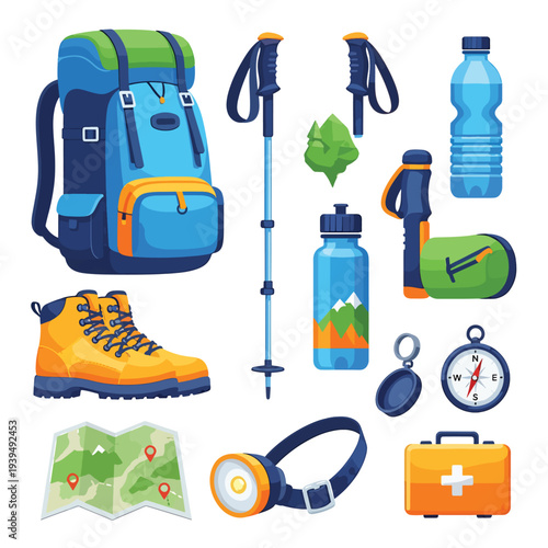 Hiking Equipment and Accessories for Outdoor Adventures.
