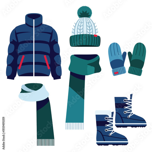 Winter Clothing and Accessories for Cold Weather.