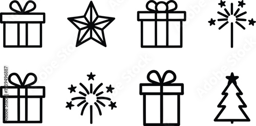Christmas icons and gifts