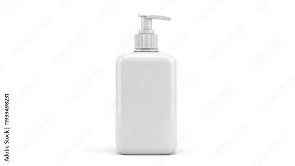 Fototapeta premium White soap dispenser