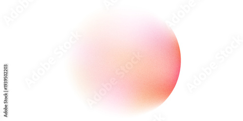 Color gradient, gradation circle, vector grain noise texture holographic blur abstract background. Color watercolor gradient blend mesh of neon iridescent colors gradation