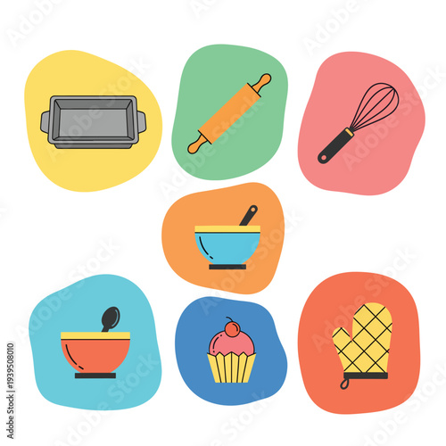 Baking Icons Set