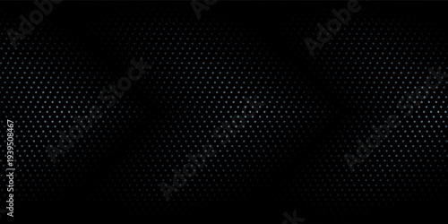 3D blue techno abstract background overlap layer on dark space with glowing dots shape decoration. Modern graphic