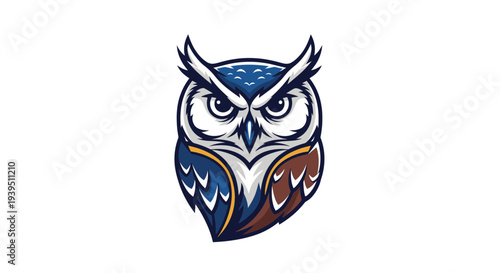Wise Owl Mascot Logo Design