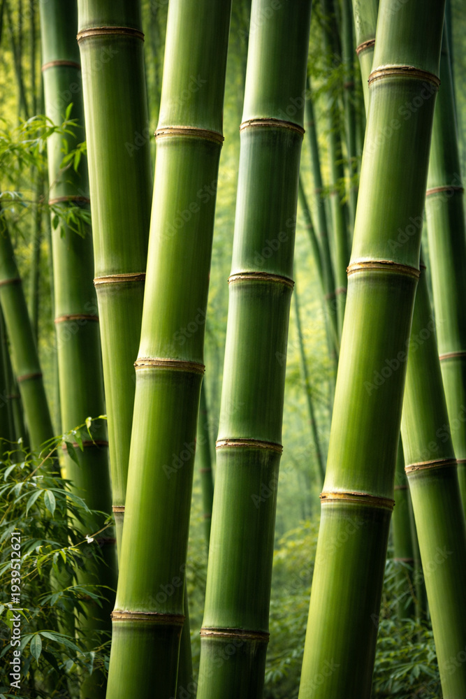 Fototapeta premium green bamboo background