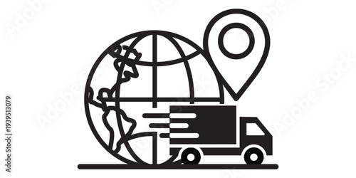 Minimalist placeholder for a vector file icon or graphic design template