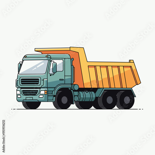Dump Truck Vector