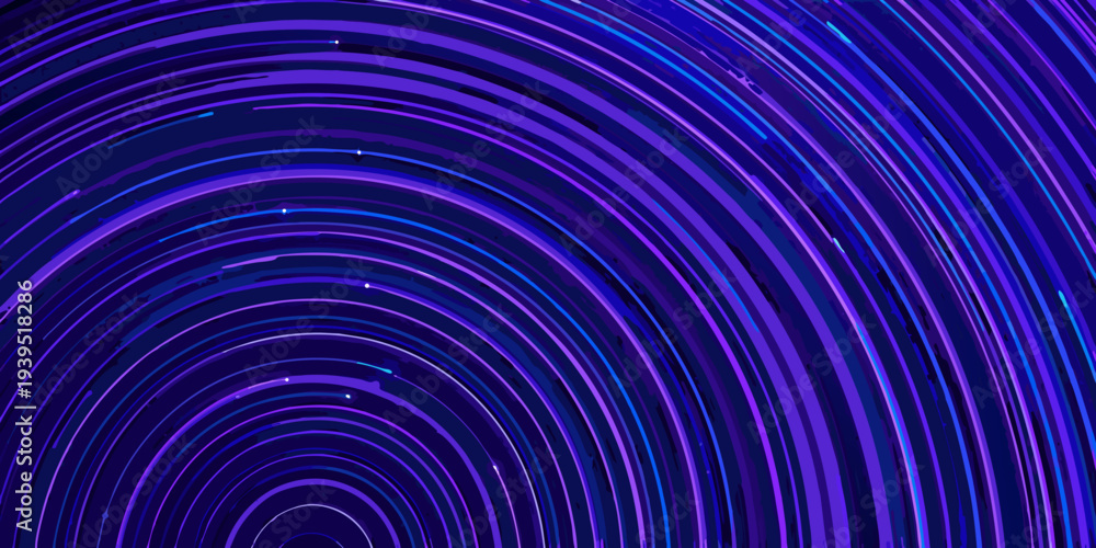Obraz premium Abstract swirling lines of vibrant purple and blue light create a dynamic pattern