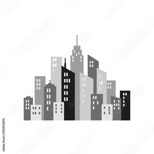 City Skyline Buildings Skyscrapers Urban.