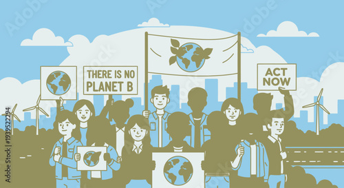 Protest for Climate Change Awareness