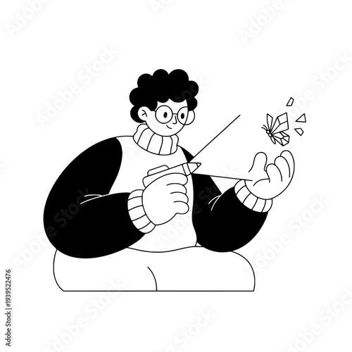 Virtual Reality Doctor with Robotic Surgery Tools or Robotic Surgeon Performing Tele Surgery Simulation