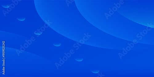 Modern background template with light blue and blue gradient, circle effect, suitable for background, wallpaper, home screen, theme. vector eps 10
