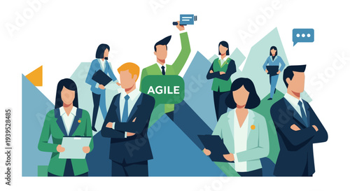 Agile Business Team Collaboration & Innovation: Professional Development and Strategic Growth