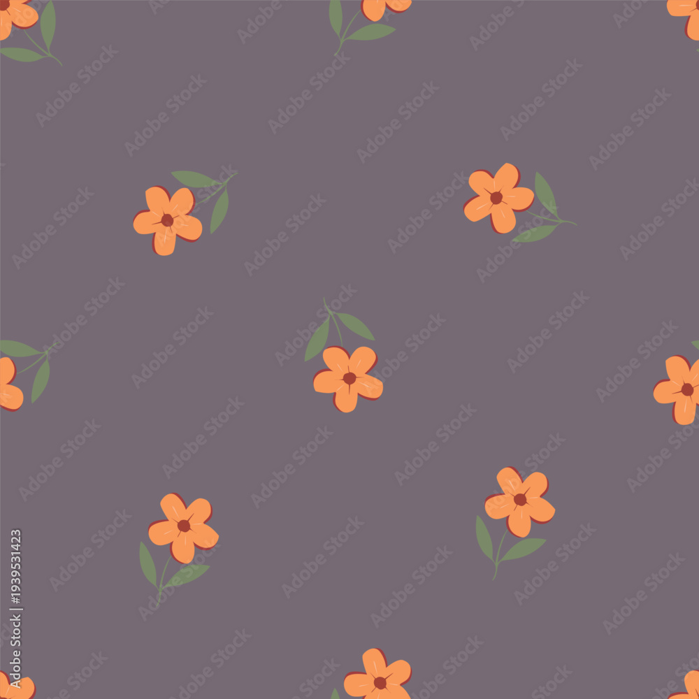 Obraz premium seamless floral pattern