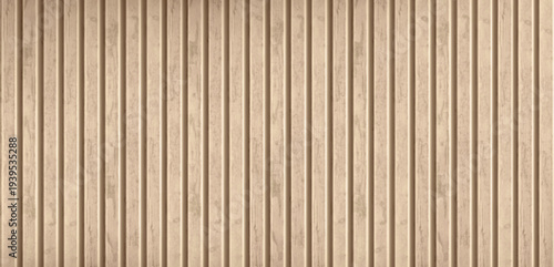Wooden planks pattern, seamless vertical wall panel with natural grain texture. Realistic vector background, wood floor with brown timber, top view, retro interior design projects, rustic backdrop
